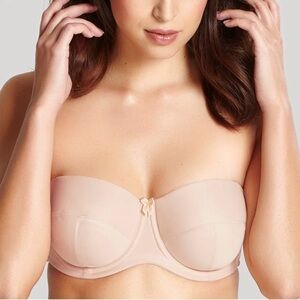 Panache Evie Balcony Strapless Bra - Chai - 30E